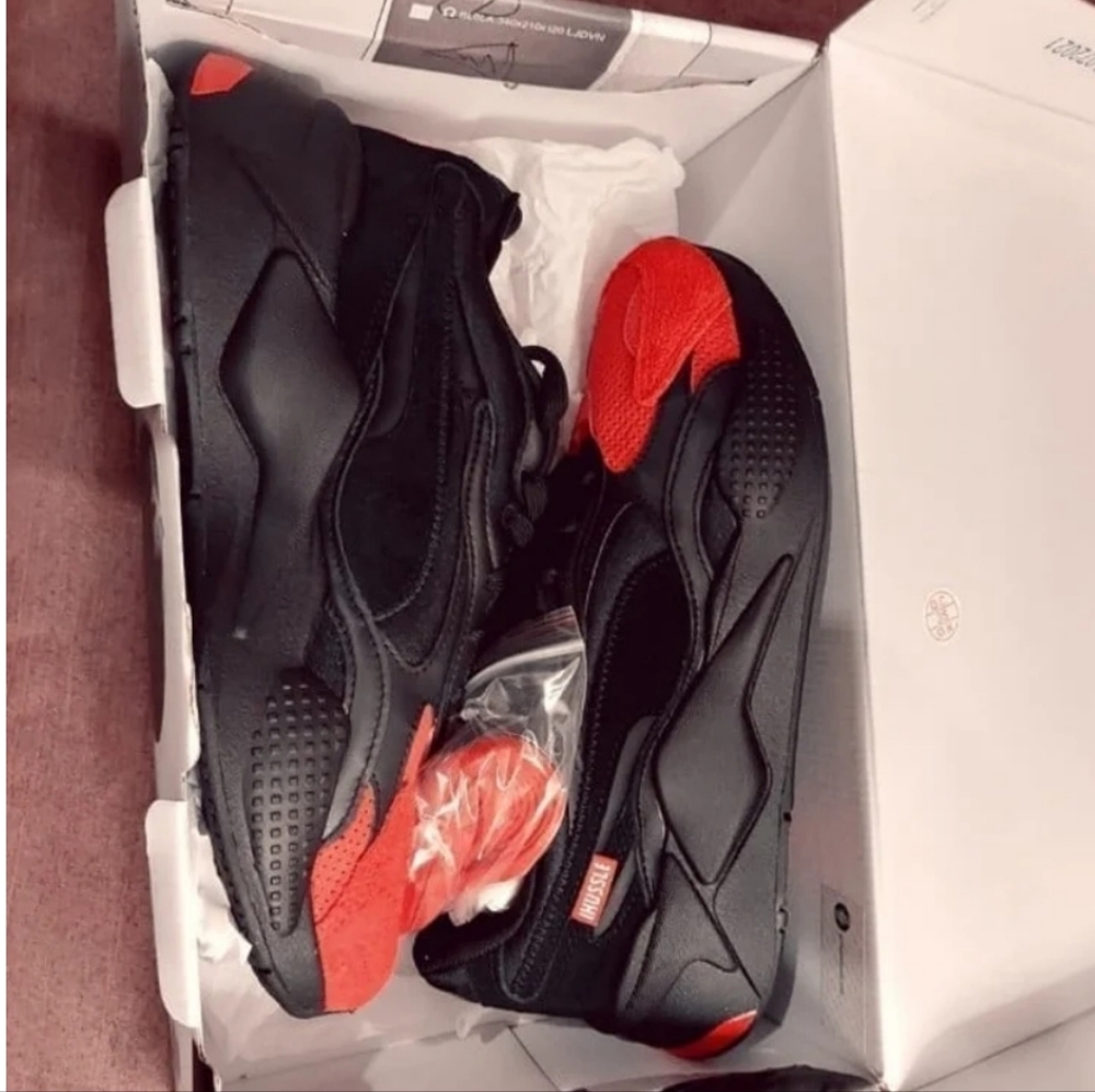 Puma TMC X Marathon Mixtape Anniversary RS-X3  Mens Black ☆☆Nipsey Hussle☆☆